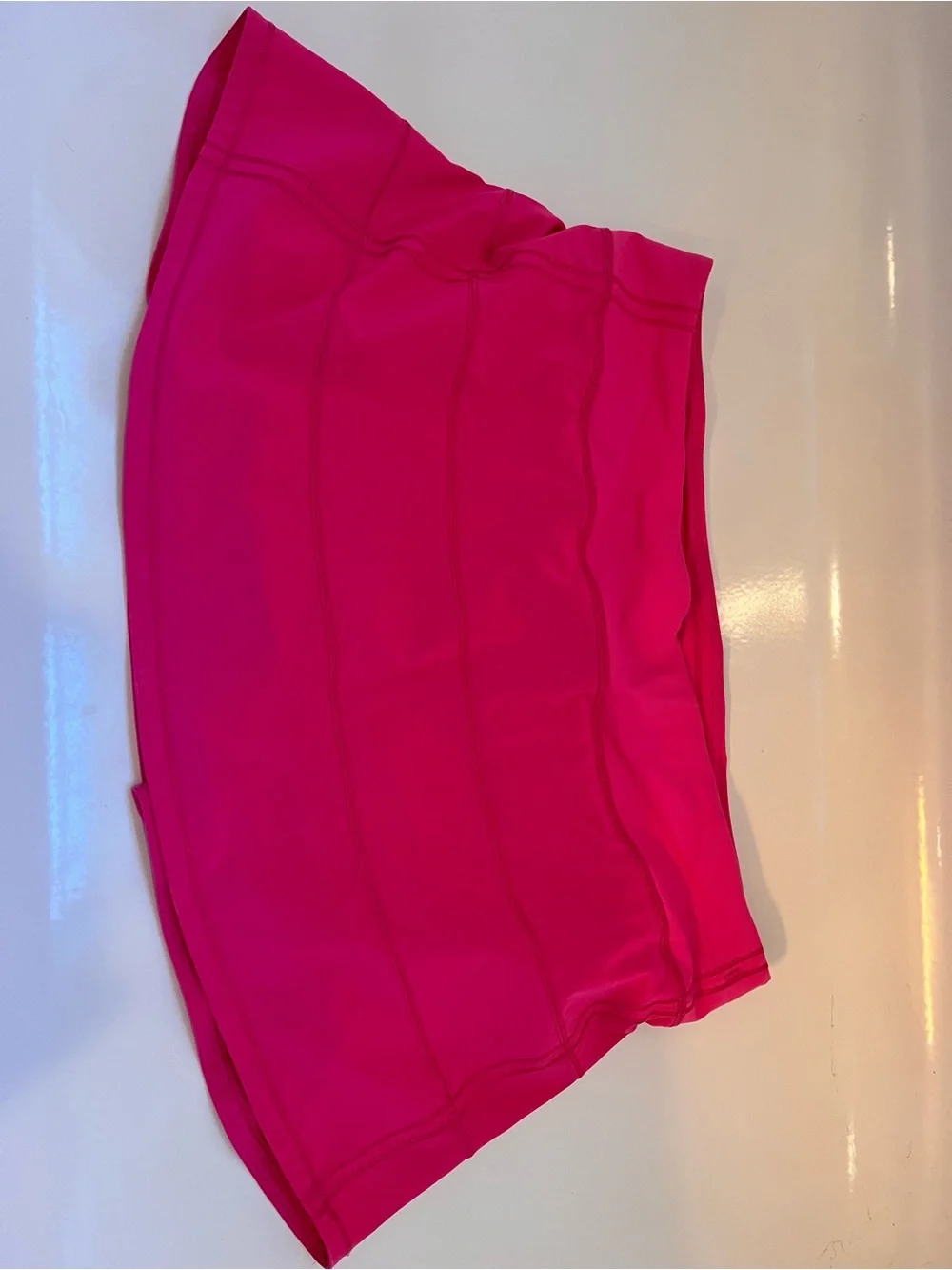lululemon athletica Bright Pink Tiered Athletic Skirt